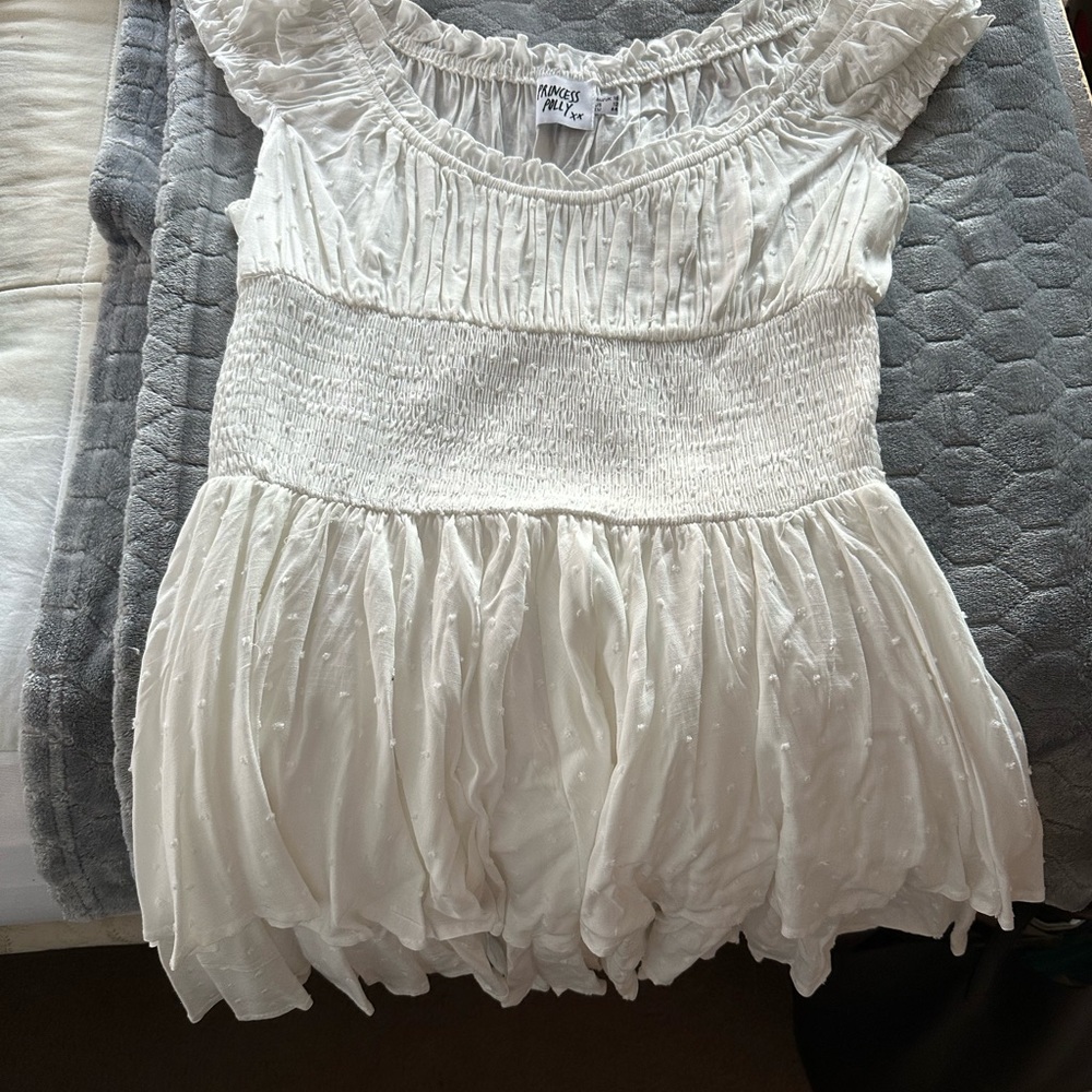 White romper
